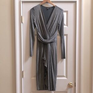 Ronen Chen Grey Midi Dress S